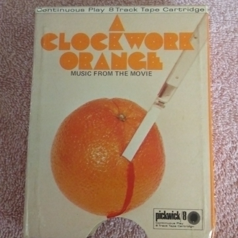 Vintage 8 track tape the clockwork orange